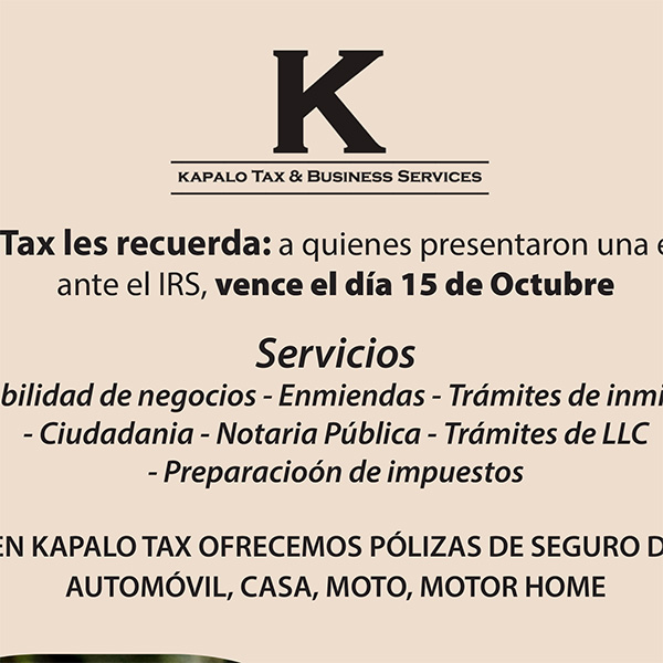 Kapalo Tax